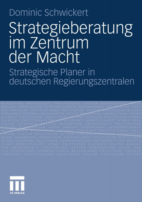 Cover image for book Strategieberatung im Zentrum der Macht