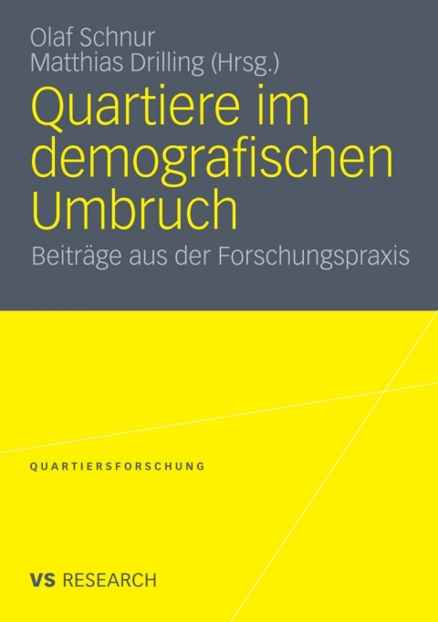 Cover image for book Quartiere im demografischen Umbruch