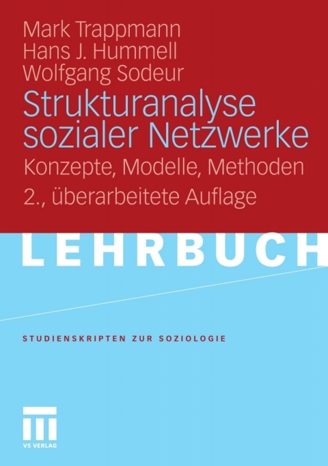 Cover image for book Strukturanalyse sozialer Netzwerke