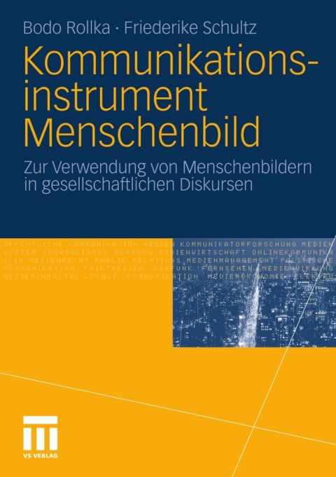Cover image for book Kommunikationsinstrument Menschenbild