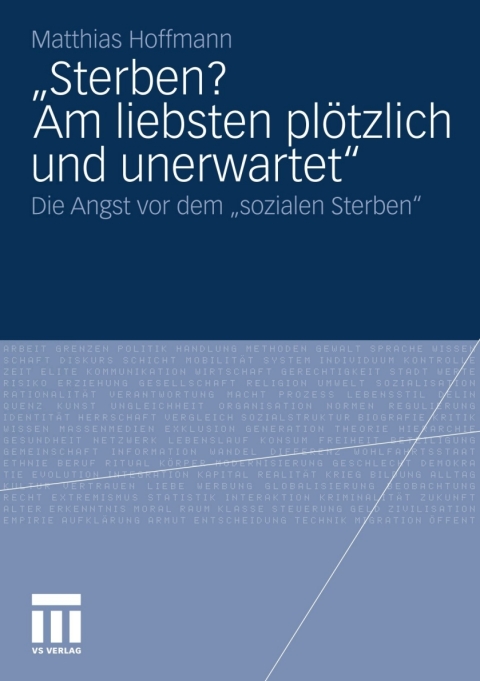Cover image for book „Sterben? Am liebsten plötzlich und unerwartet.“
