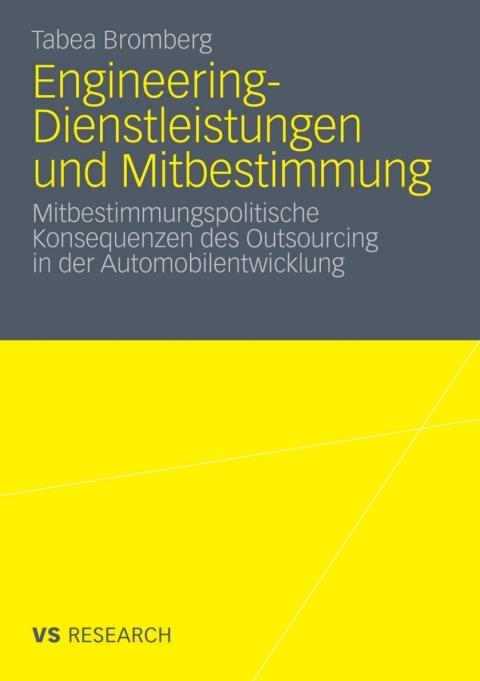 Cover image for book Engineering-Dienstleistungen und Mitbestimmung