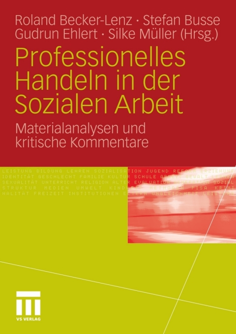 Cover image for book Professionelles Handeln in der Sozialen Arbeit
