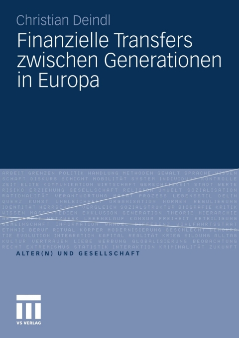 Cover image for book Finanzielle Transfers zwischen Generationen in Europa