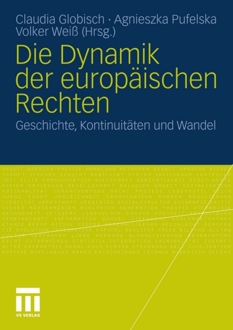 Cover image for book Die Dynamik der europäischen Rechten