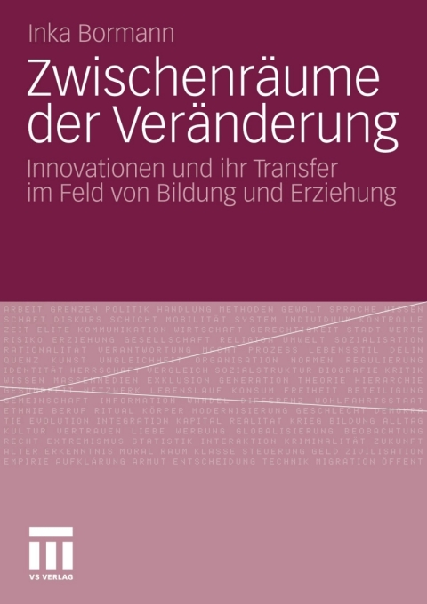 Cover image for book Zwischenräume der Veränderung