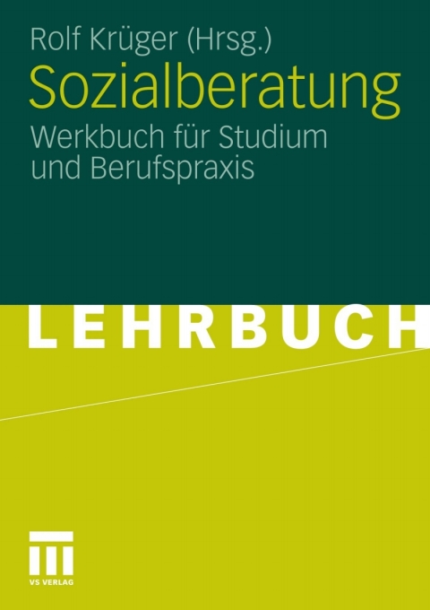 Cover image for book Sozialberatung