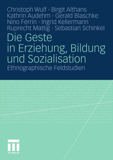 Cover image for book Die Geste in Erziehung, Bildung und Sozialisation