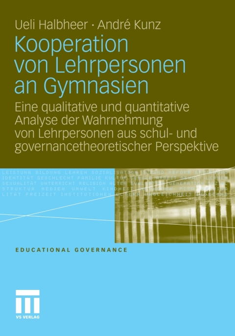 Cover image for book Kooperation von Lehrpersonen an Gymnasien