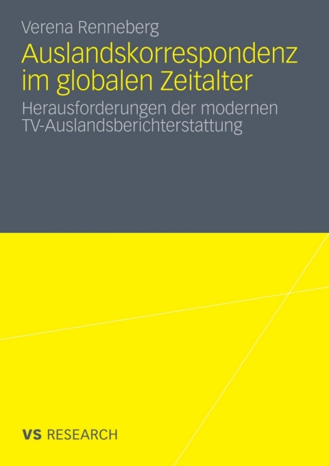 Cover image for book Auslandskorrespondenz im globalen Zeitalter
