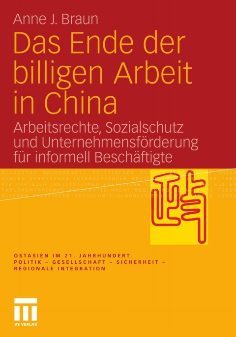 Cover image for book Das Ende der billigen Arbeit in China