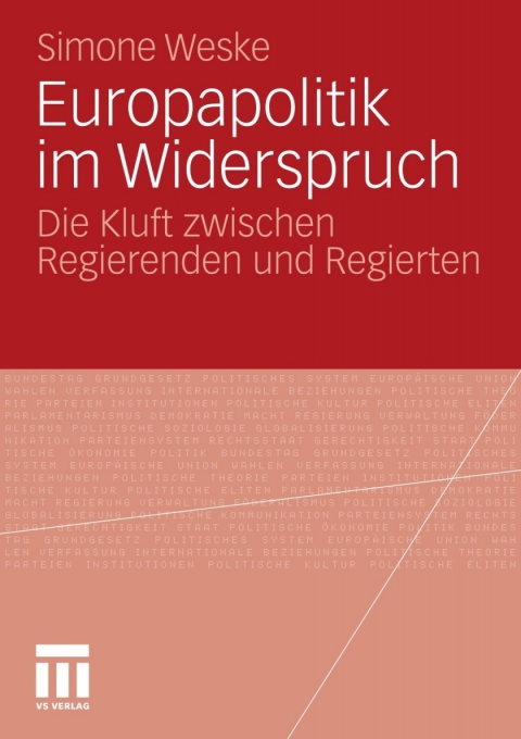 Cover image for book Europapolitik im Widerspruch