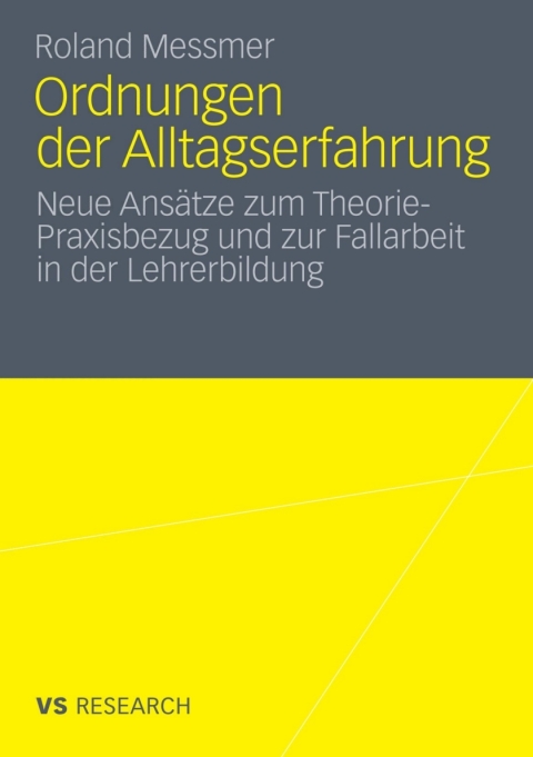 Cover image for book Ordnungen der Alltagserfahrung