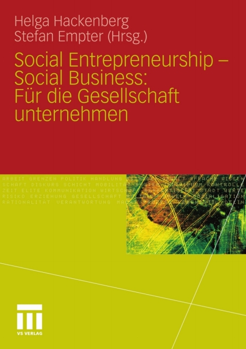 Cover image for book Social Entrepreneurship - Social Business: Für die Gesellschaft unternehmen