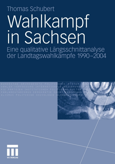 Cover image for book Wahlkampf in Sachsen
