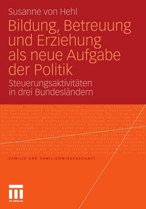 Cover image for book Bildung, Betreuung und Erziehung als neue Aufgabe der Politik