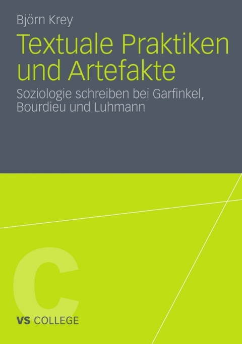Cover image for book Textuale Praktiken und Artefakte