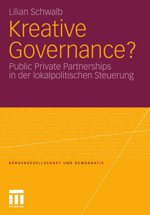 Cover image for book Kreative Governance?