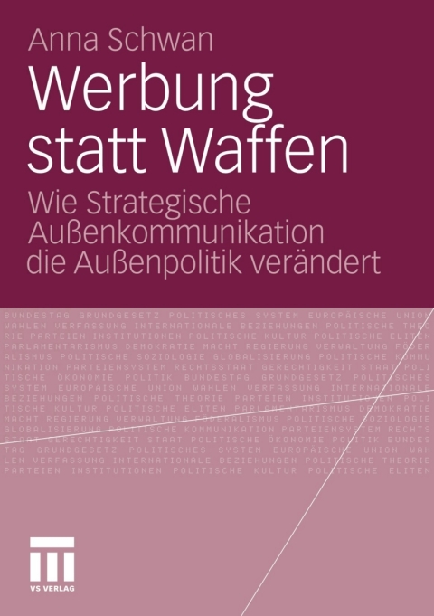 Cover image for book Werbung statt Waffen