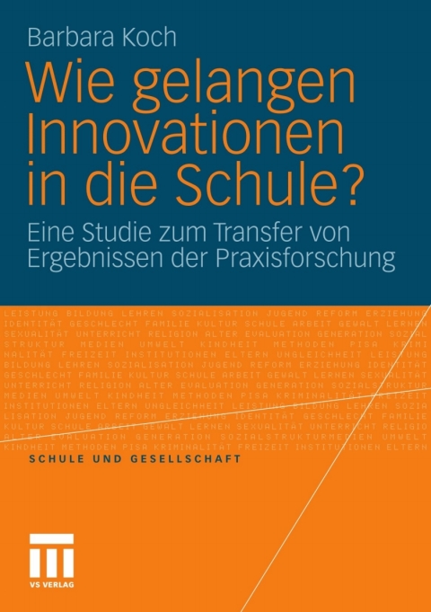 Cover image for book Wie gelangen Innovationen in die Schule?