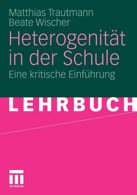 Cover image for book Heterogenität in der Schule