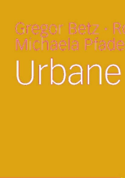 Cover image for book Urbane Events