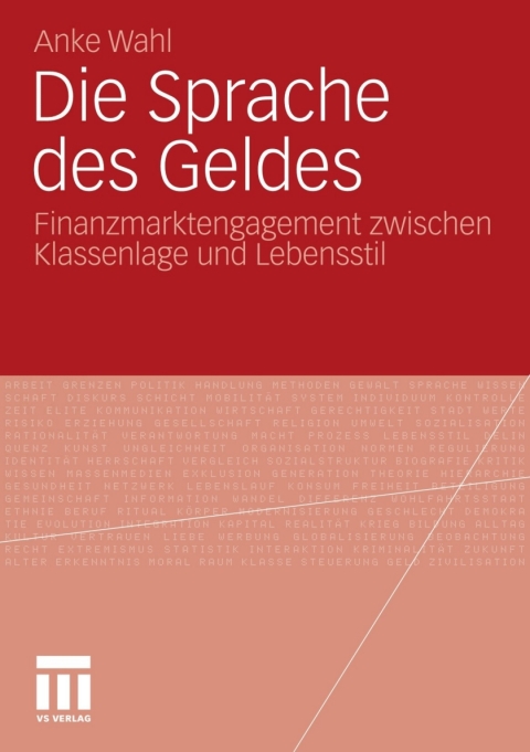 Cover image for book Die Sprache des Geldes