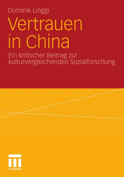Cover image for book Vertrauen in China