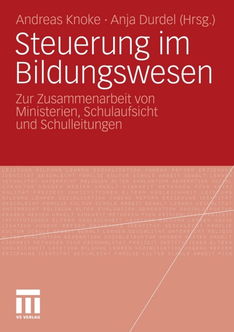 Cover image for book Steuerung im Bildungswesen