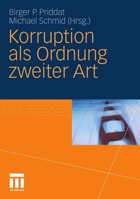 Cover image for book Korruption als Ordnung zweiter Art
