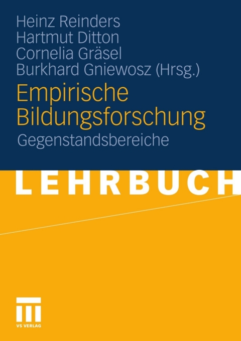 Cover image for book Empirische Bildungsforschung
