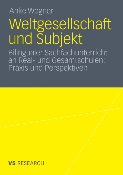 Cover image for book Weltgesellschaft und Subjekt