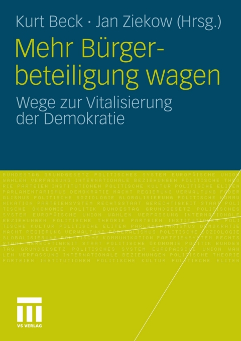 Cover image for book Mehr Bürgerbeteiligung wagen