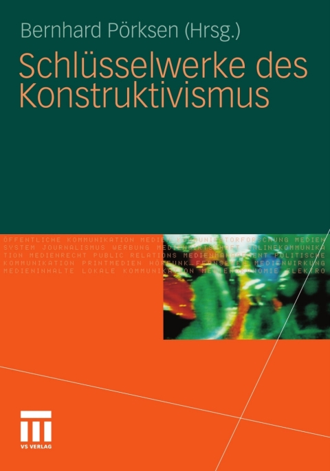 Cover image for book Schlüsselwerke des Konstruktivismus