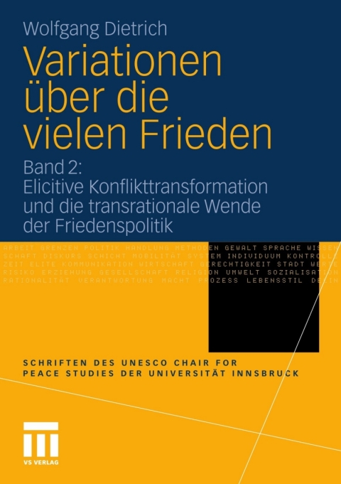 Cover image for book Variationen über die vielen Frieden