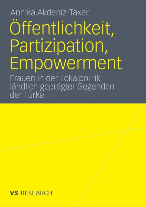 Cover image for book Öffentlichkeit, Partizipation, Empowerment