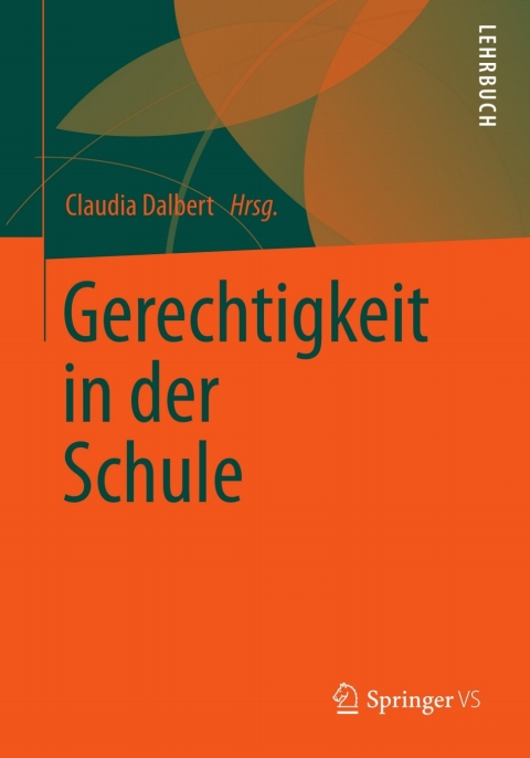 Cover image for book Gerechtigkeit in der Schule