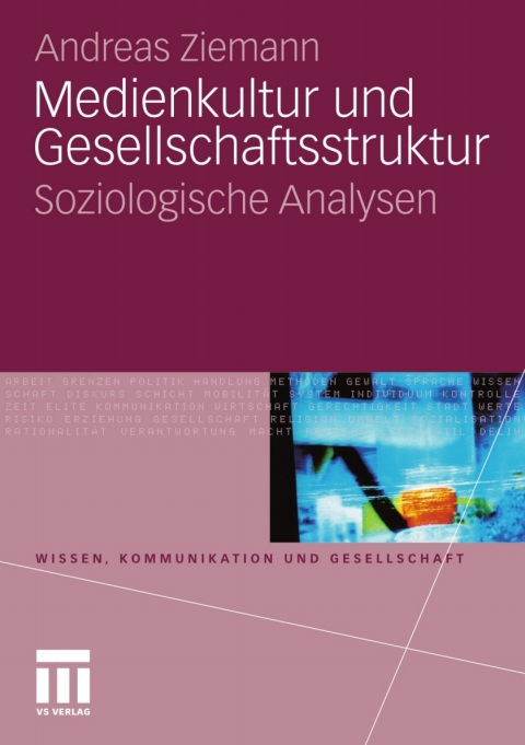 Cover image for book Medienkultur und Gesellschaftsstruktur