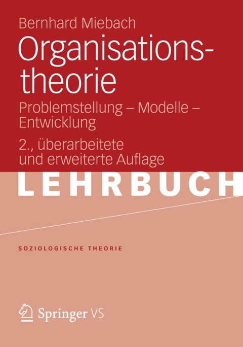 Cover image for book Organisationstheorie