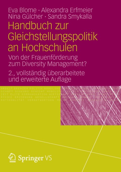 Cover image for book Handbuch zur Gleichstellungspolitik an Hochschulen