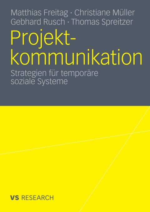 Cover image for book Projektkommunikation
