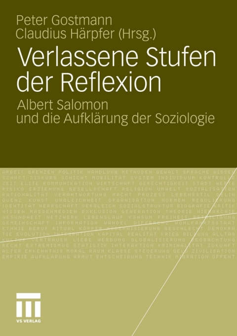 Cover image for book Verlassene Stufen der Reflexion