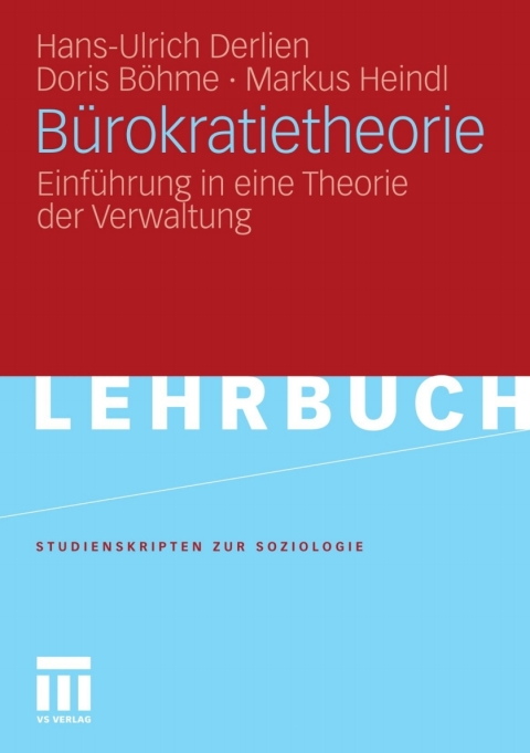 Cover image for book Bürokratietheorie