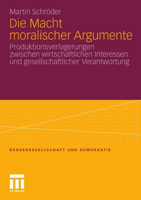 Cover image for book Die Macht moralischer Argumente