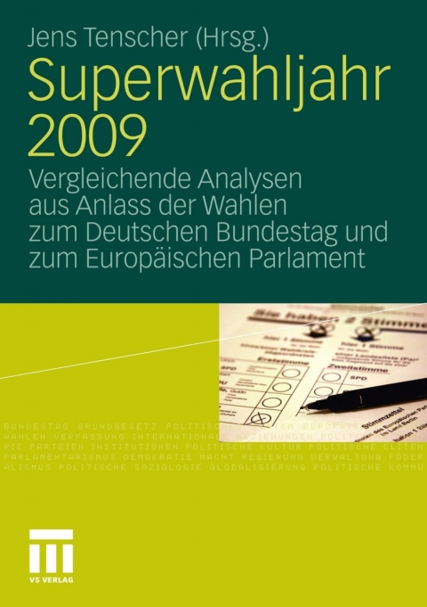 Cover image for book Superwahljahr 2009