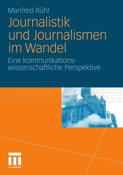 Cover image for book Journalistik und Journalismen im Wandel