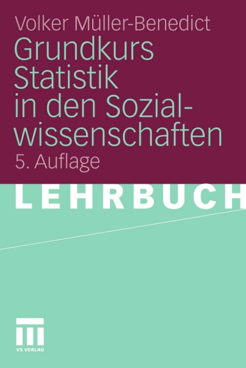 Cover image for book Grundkurs Statistik in den Sozialwissenschaften