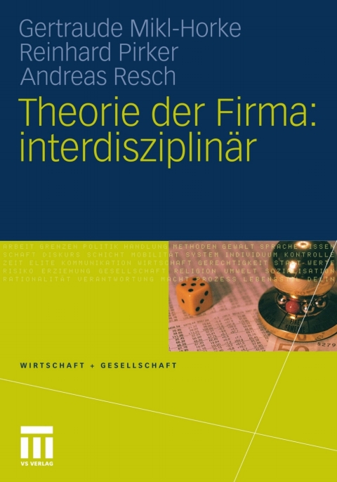 Cover image for book Theorie der Firma: interdisziplinär