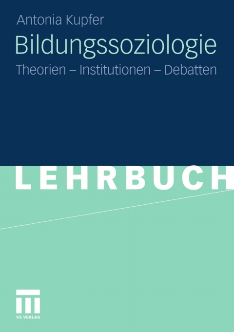 Cover image for book Bildungssoziologie