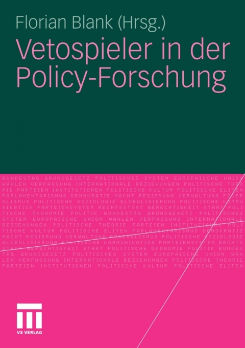 Cover image for book Vetospieler in der Policy-Forschung